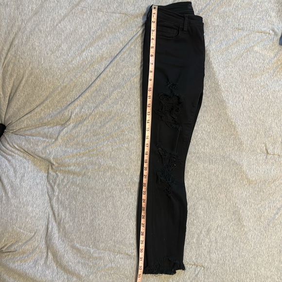 CELLO Crop Denim Ripped Jeans - Picture 2 of 4